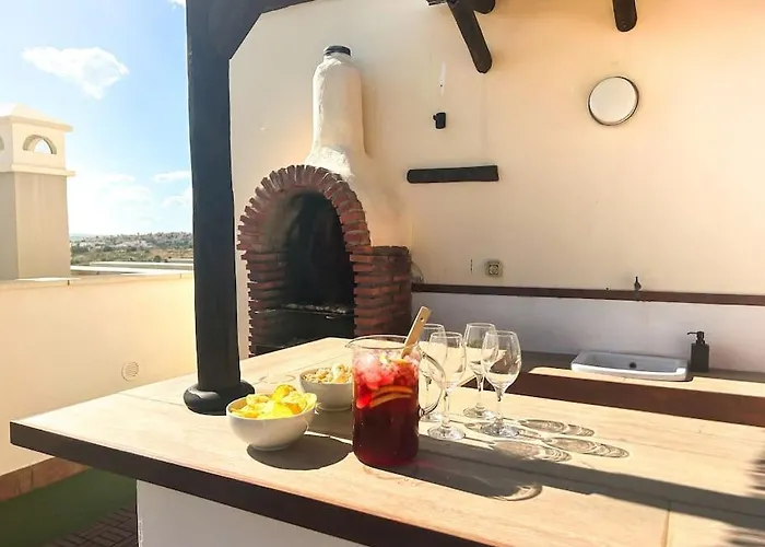 Modern Duplex With Bbq Rooftop Ayamonte